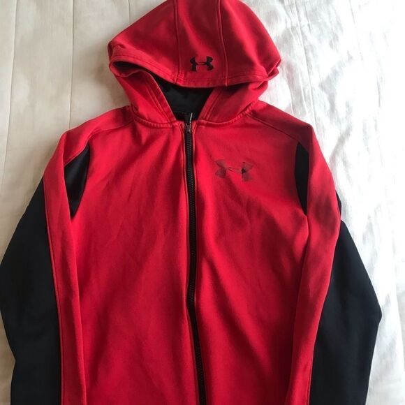 Boys under Armour hoodie jacket size YLG - Picture 1 of 2